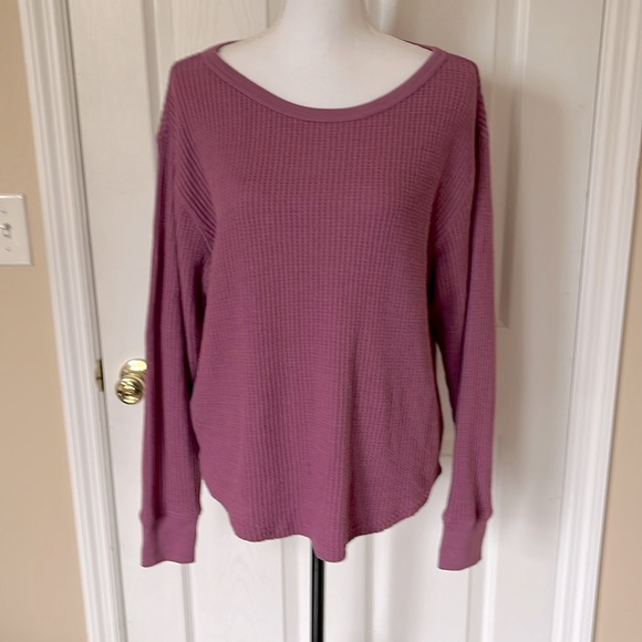 Gap Sweats - Waffle Sweatshirt - Picture 1 of 5